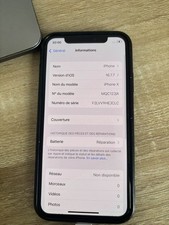 Apple iPhone X - 256Go - noir (Désimlocké)