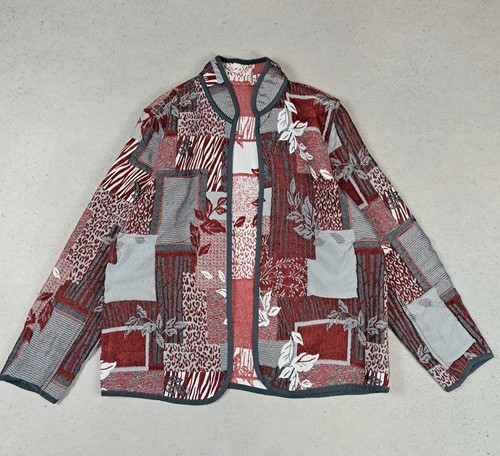 Veste tapisserie motif floral - tapisserie,
