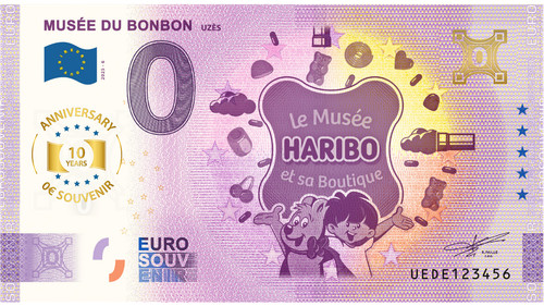 Billet souvenir 2025 - 2025, france