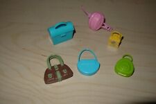 LOT DE 5 SACS ET CASQUE VELO BARBIE