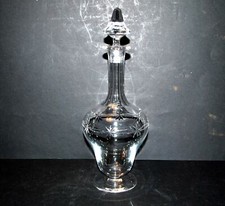 SAINT-LOUIS Carafe REIMS en cristal taillé frise étoile catalogue 1930 ART DECO