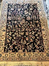 Tapis persan Nain en laine et soie 145x105 cm