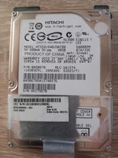 Disque dur HDD IDE 2,5'' 40 Gb HITACHI, testé & vérifié