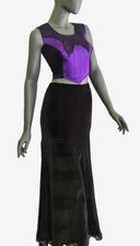 Jupe Maxi Jupe en Velours