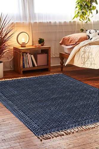 Tapis rectangle fait main - tapis,