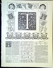 Gravure ancienne presse - La lettre - T-shirt