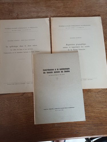 1958-60*SPELEOLOGIE*AUDETAT*GU