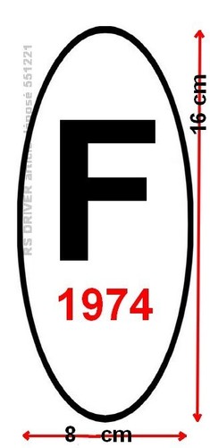 Adhésif année production - adhésif, f