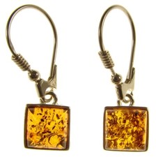 Boucles d'Oreilles Femme Ambre