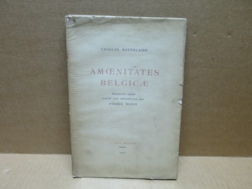 Charles baudelaire amoenitates - baudelaire,