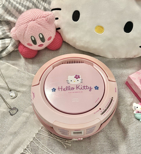 Hello kitty pink - pink, portable