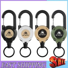 Boucle antivol boucle rétractable anti-perte outils d'escalade extérieur