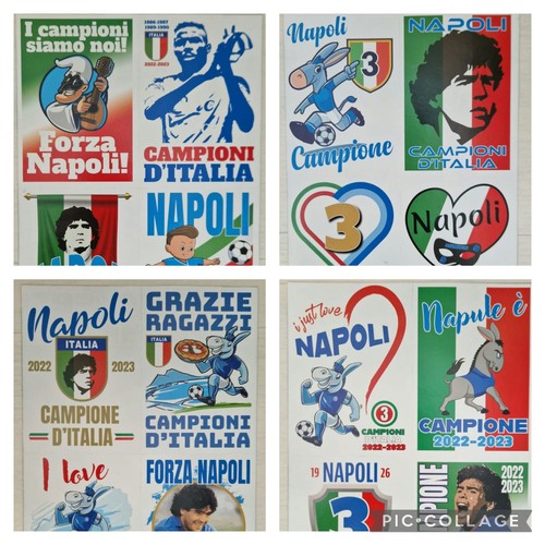 Naples scudetto adhésif - 3°,
