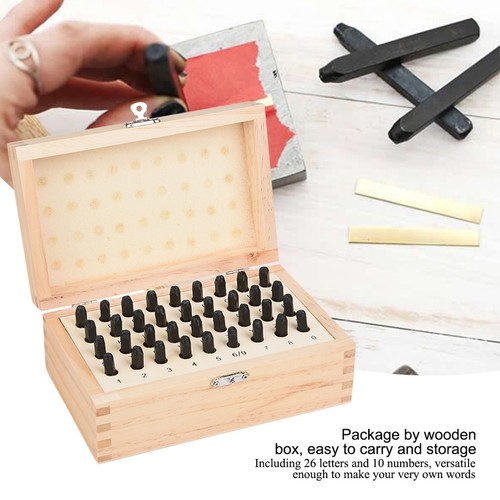 36pcs 4mm steel - 36pcs, letter