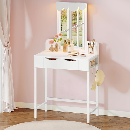 Coiffeuse avec éclairage - avec,