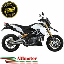 Mivv Aprilia Dorsoduro 1200 2012 Pot D' Echappement Moto 2 Silencieux Suono Noir