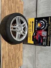 Mercedes Classe C W204 AMG 18 " Alliage Jante 8.5J Arrière Diamant Coupé N137