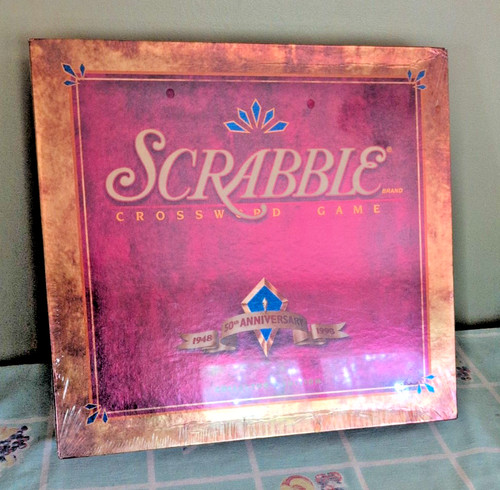 New scrabble 50th anniversary - 50th,