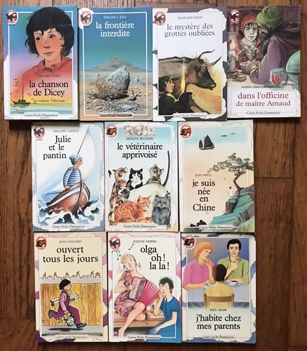 Lot livres castor poche - ,