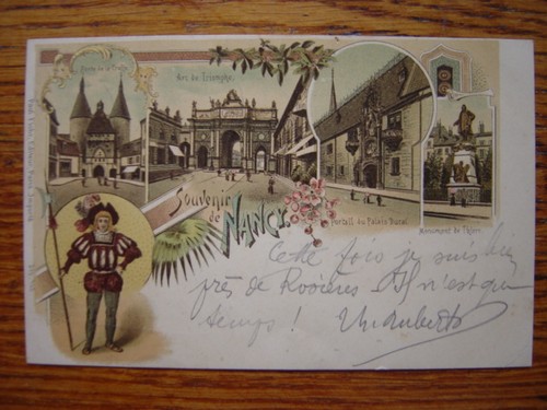 Cpa illustrée souvenir - illustrée, de