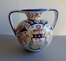 Desvres Geo Martel Vase boule