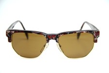 259$ Rare Vintage Vuarnet 438 Red & Silver Sunglasses PX2000 Brown Mineral Lens