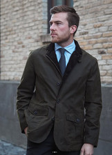 BARBOUR LUTZ Waxed Jacket