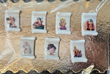 Série complète de 7 fèves