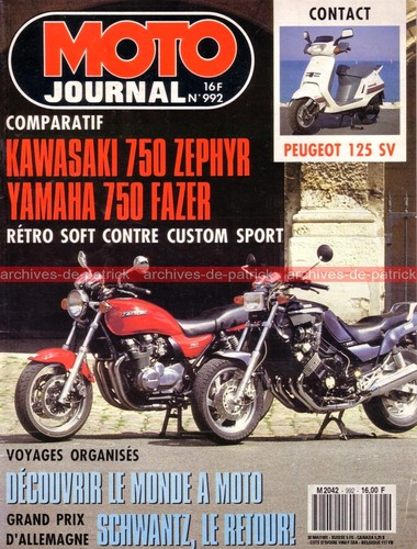 Moto journal 992 essai road - journal,