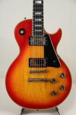 (Gibson) 1975 Les Paul Custom Cherry Sunburst USA Vintage Electric Guitar MOD