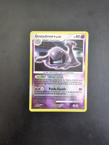 Carte pokémon grotadmorv - carte,