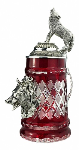 Chope bière cristal - à,