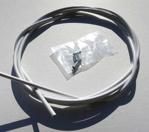Gaine cable frein blanche - gaine,
