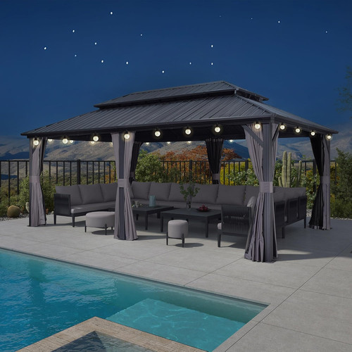 Tonnelle jardin exterieur 6 - de,