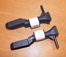 LOT GAUCHE DROITE support porte tige de poignée poussette bebe ADAPTATEUR
