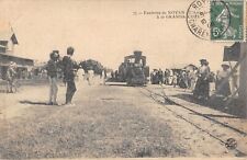 CPA 17 ENV.DE ROYAN / L'ARRIVEE DU TRAIN A LA GRANDE COTE