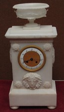 rare ancienne magnifique pendule portique XVIII EME mouvement a fil fonctionne 