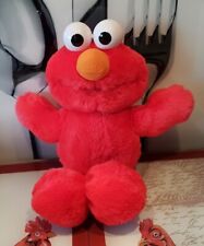 Peluche Elmo Chatouille Moi Sonore 