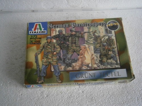 Maquette figurine parachutiste - maquette,