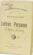 Lettres persanes le temple de