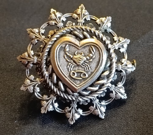 Ancienne broche pendentif - broche,