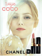 Publicité Advertising 1220 2011  Chanel rouge lèvres Rouge Coco Vanessa Paradis