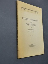 LOUIS RENOU ÉTUDES VÉDIQUES