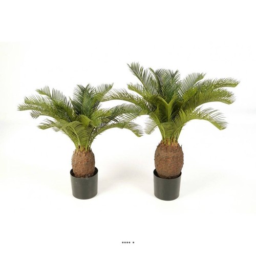 Palmier artificiel cycas - cycas, h