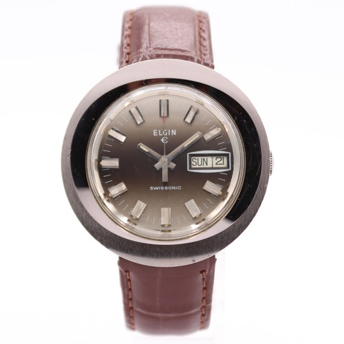Vintage 43mm elgin swissonic - vintage,