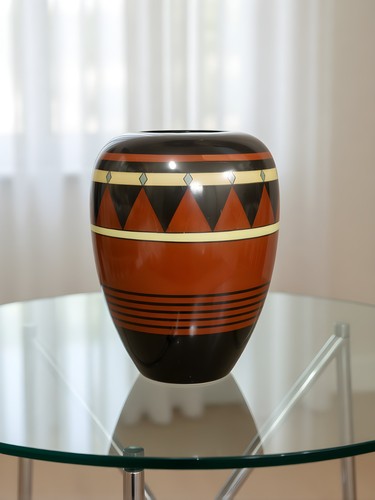 Gros vase céramique signé - gros,