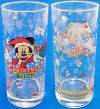 Verre Mickey (Noël 2003) Verre "Disney" Tokyo Disneyland Limited