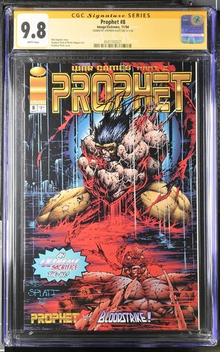 Prophet cgc 9 8 signed - #8, 9.8