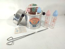 Stérilisateur et 6 Biberons Remond / 1960's / Vintage