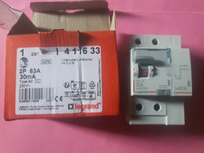 Legrand 411633 - Interrupteur Différentiel 63A 30Ma 2P - Type Ac - Vis/vis